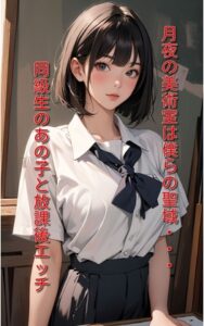 [同人][DL]【RJ01657558】月夜の美術室は僕らの聖域…同級生のあの子と放課後エッチ【yes! Christ】