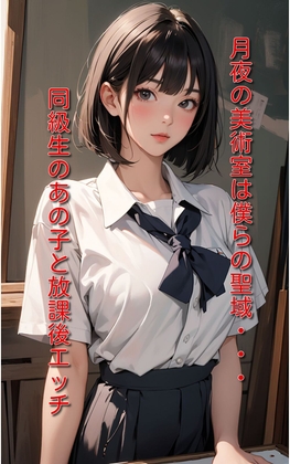 [同人][DL]【RJ01657558】月夜の美術室は僕らの聖域…同級生のあの子と放課後エッチ【yes! Christ】