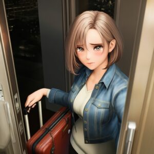 [同人][DL]【RJ01661084】『夜遅くに突然のドアホン。キャリーケースを持って泣きついてきたのは家出中の可愛い後輩でした』【草食男子代表】