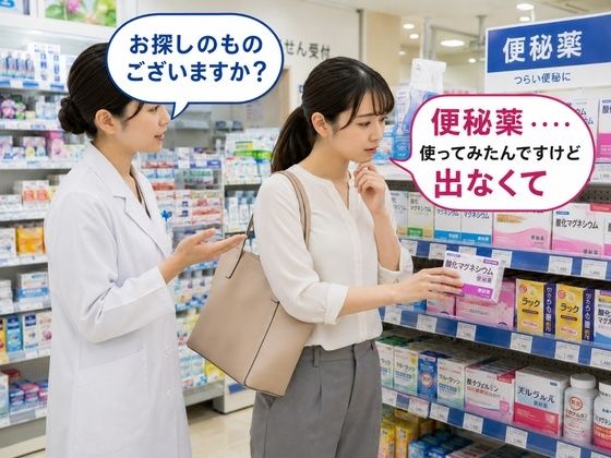 [同人][FA]【d_783121】薬局で便秘相談したら浣腸をオススメされてしまう女子 4【BCS】