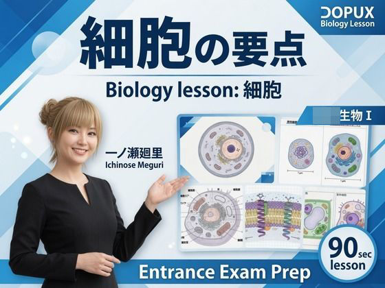 [同人][FA]【d_783852】【▲20】一ノ瀬廻里 大学に進学し強豪予備校『DOPUX（ドピュックス』で生物I，IIを教える名物講師に！（Vol.002:細胞）【Libido-Labo】