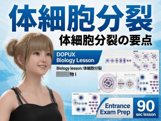 [同人][FA]【d_787222】【▲20】一ノ瀬廻里 大学に進学し強豪予備校『DOPUX（ドピュックス』で生物I，IIを教える名物講師に！（Vol.009:体細胞分裂）【Libido-Labo】