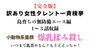 [同人][DL]【RJ01678296】訳あり女性タレント一斉検挙 島育ちの無防備エース編 完全版【ponta乳首偏愛】