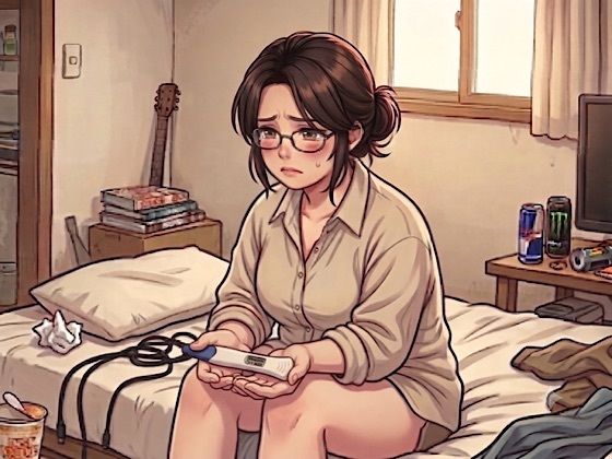 [同人][FA]【d_788080】【官能小説】バイト先の真面目なパートさん  第五話  命の芽吹き、二人が選んだ決断【青いらいおん】