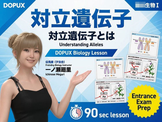 [同人][FA]【d_788459】【▲20】一ノ瀬廻里 大学に進学し強豪予備校『DOPUX（ドピュックス』で生物I，IIを教える名物講師に！（Vol.011:対立遺伝子）【Libido-Labo】