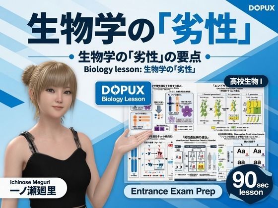 [同人][FA]【d_789653】【▲20】一ノ瀬廻里 大学に進学し強豪予備校『DOPUX（ドピュックス』で生物I，IIを教える名物講師に！（Vol.013:劣性）【Libido-Labo】