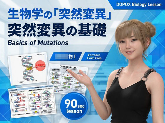[同人][FA]【d_790041】【▲20】一ノ瀬廻里 大学に進学し強豪予備校『DOPUX（ドピュックス』で生物I，IIを教える名物講師に！（Vol.014:突然変異）【Libido-Labo】