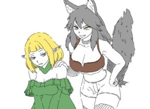 [同人][FA]【d_791064】狼耳剣士と僕っ子エルフが、 淫魔の呪いでエッチなトラブルにぐずぐずに巻き込まれる話【十日文庫】