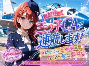 [同人][FA]【d_792249】本日は三つ子CAで運航します！幼なじみ三姉妹は、まとめて俺に夢中【プリズムK】