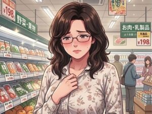 [同人][FA]【d_793042】【官能小説】図書館のぽっちゃり司書さん  第二話  お隣同士の夜、秘密の読書会【青いらいおん】