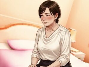 [同人][FA]【d_796480】【官能小説】政治家のポッチャリ奥さん  第二話  「美咲、見ないで…っ！」不倫の汚名を着せられた母の公開口便器調教【青いらいおん】