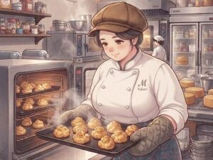 [同人][FA]【d_789354】【官能小説】小さなケーキ屋さんの優しい奥さん  第四話  ステンレスの冷たさと、濃厚な熱いエキス【青いらいおん】